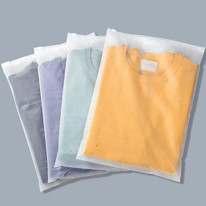 Clear Reusable Clothing Storage Bags - 20 Pack