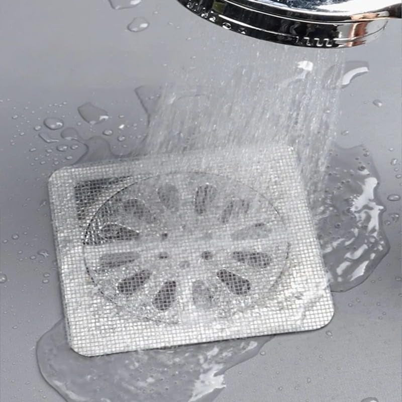 Stick-On Drain Guards - Hair Stopper & Bug Blocker