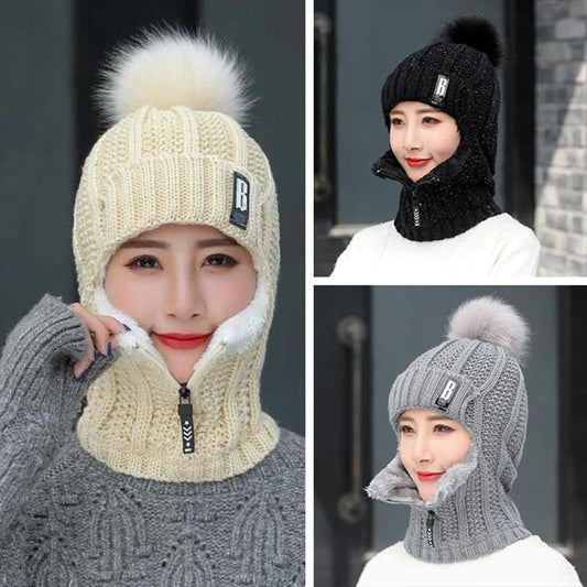 Soft Faux Fur Warm Winter Coat - Fesara
