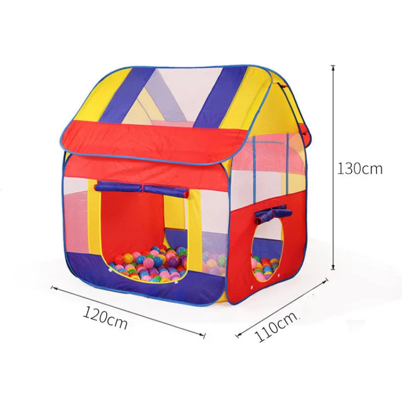 Vibrant Kids Playhouse - Fun Indoor Outdoor Play Tent