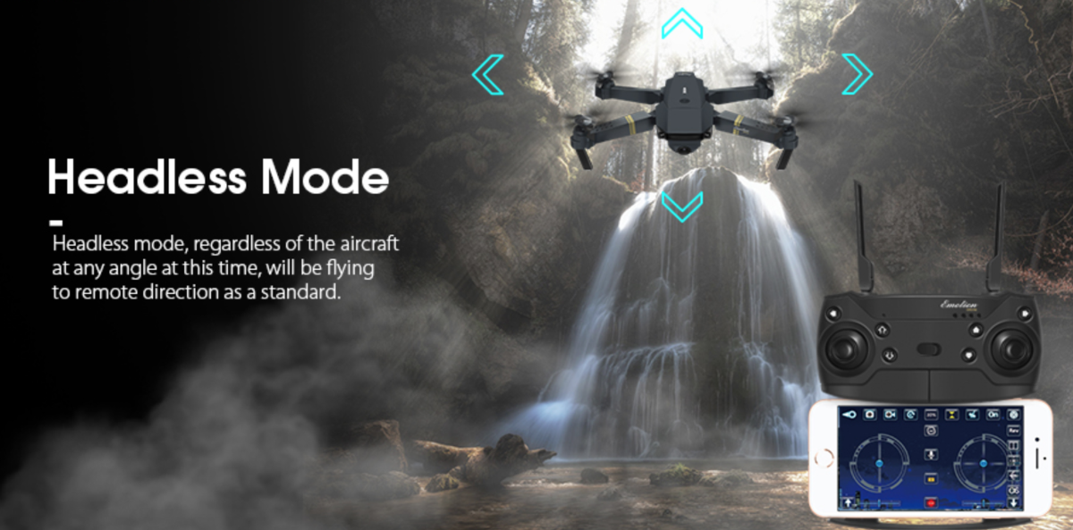 Portable Foldable HD Mini Drone With 2MP Camera