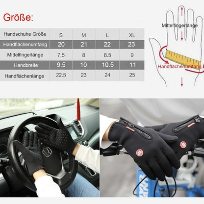 Warm Waterproof Touchscreen Winter Gloves for Men Women