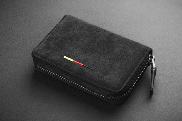 Big Pocket Slim Leather Card Wallet - Fesara