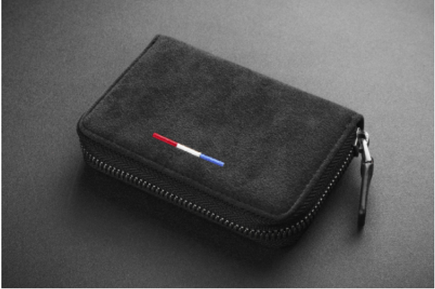 Big Pocket Slim Leather Card Wallet