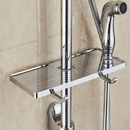 Easy Install Bathroom Shelf Organizer Tray