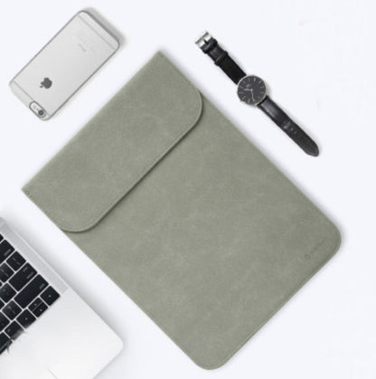 Slim Laptop Sleeve Case with Soft Padding and Magnetic Closure