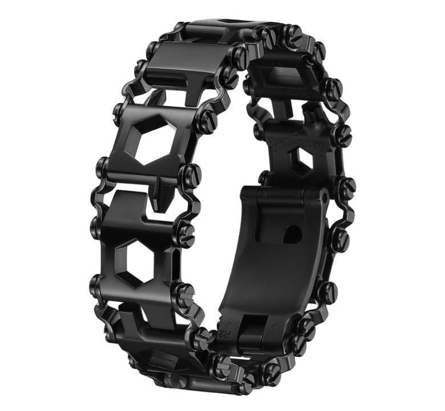 Practical Survival Watch Band with 29 Hidden Tools