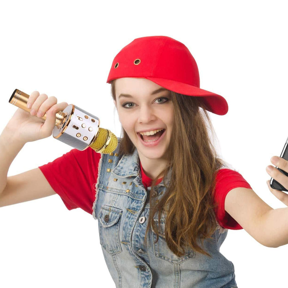 Portable Wireless Karaoke Bluetooth Microphone