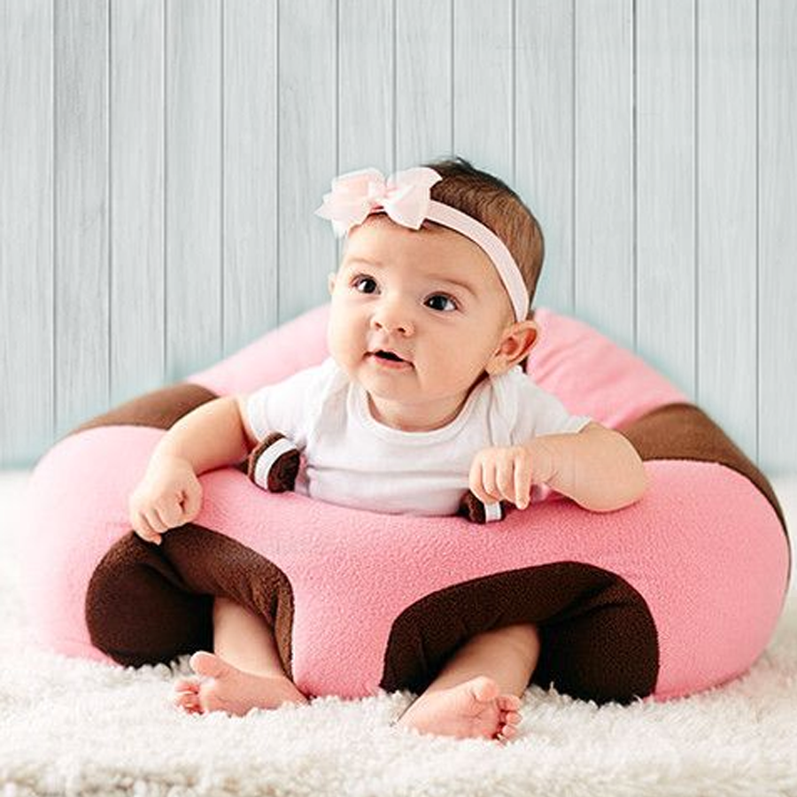 Fesara | Plush Baby Support Seat for Learning to Sit