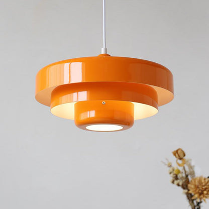 Modern Tiered Hanging Light Fixture