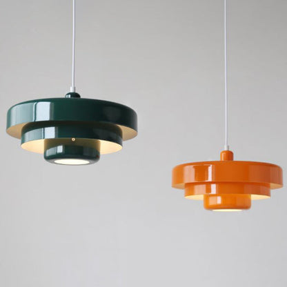 Modern Tiered Hanging Light Fixture