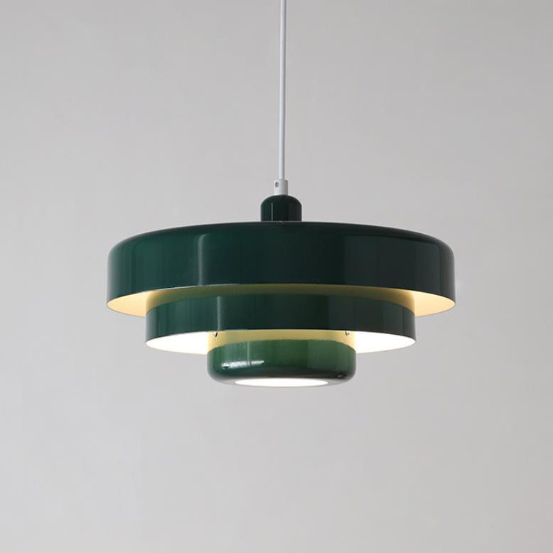 Modern Tiered Hanging Light Fixture