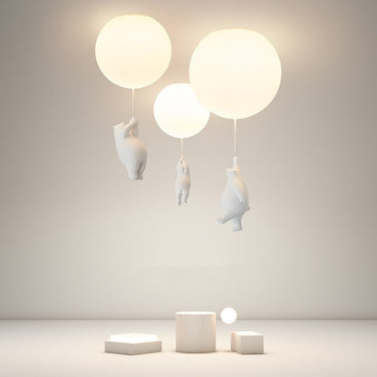 Colorful Bear Ceiling Light for Children