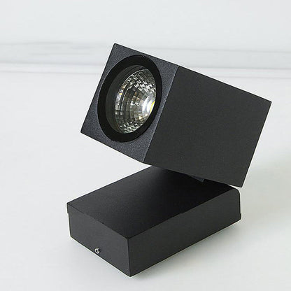 Contemporary Adjustable Outdoor LED Wall Light Fixture
