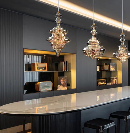 Grey Pendant Light Fixture
