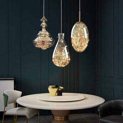 Grey Pendant Light Fixture