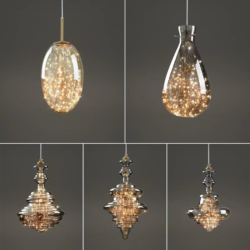 Grey Pendant Light Fixture