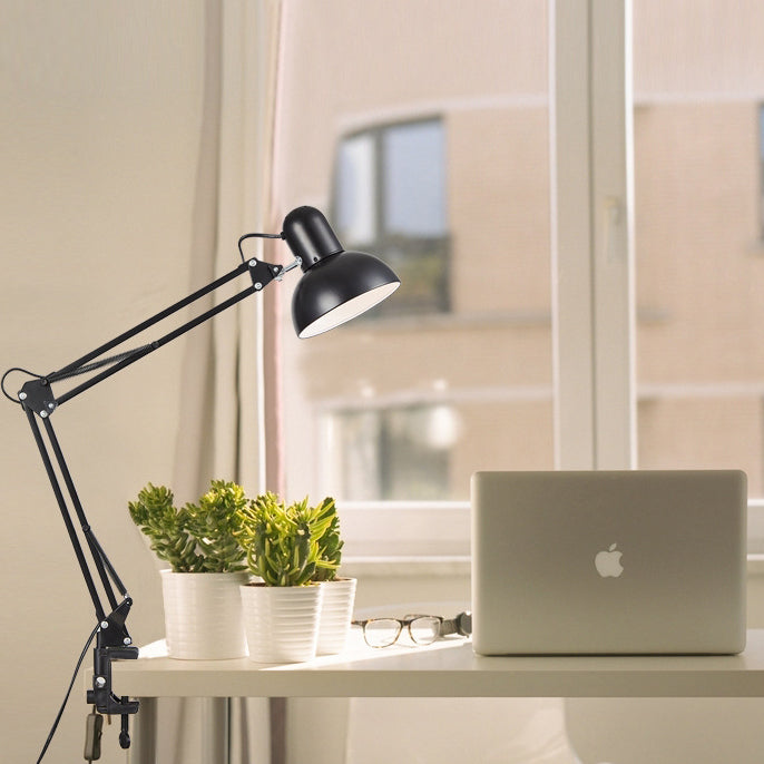 Simple Clip On Table Lamp