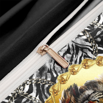 Wild Tiger Printed Kids Bed Set
