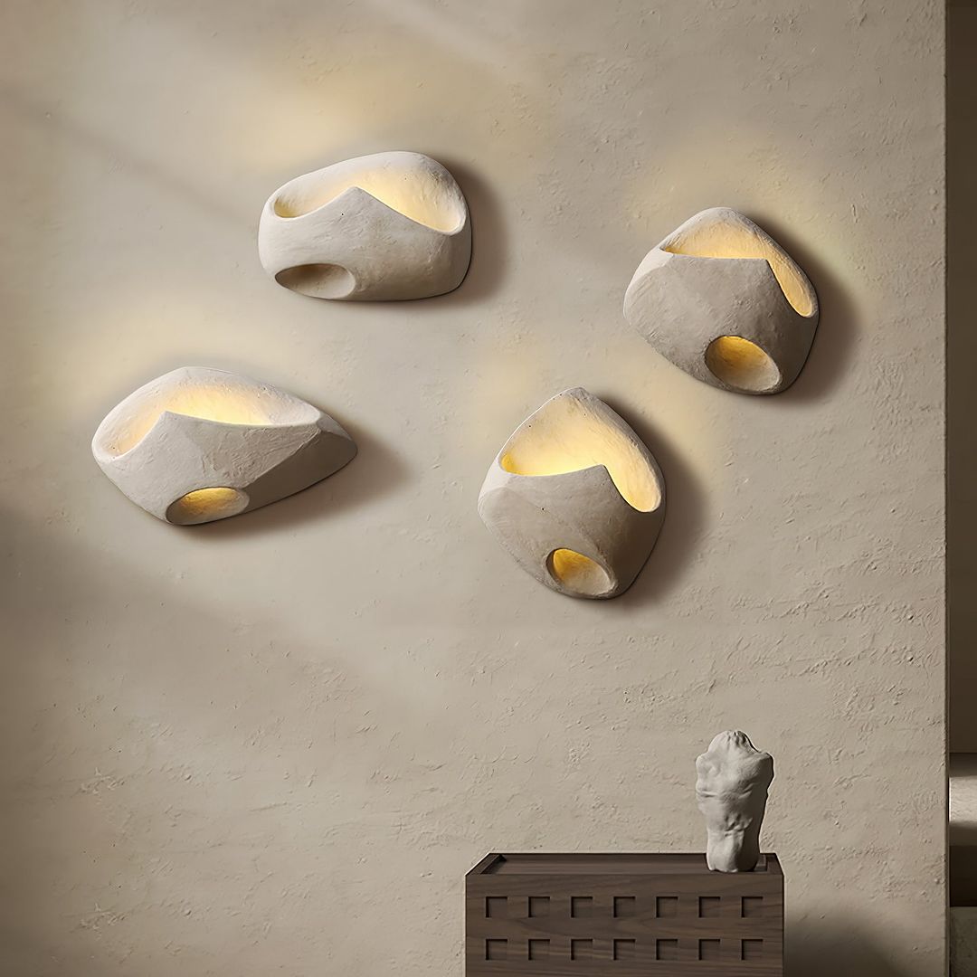 Rustic Textured Wall Light