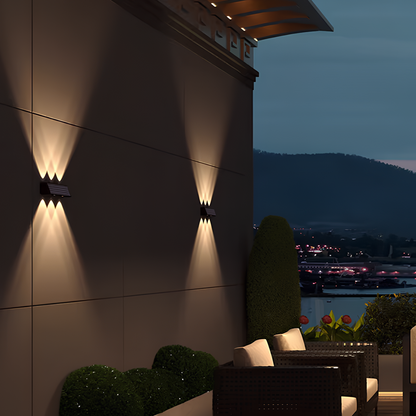 Eco Friendly Outdoor Solar Wall Light