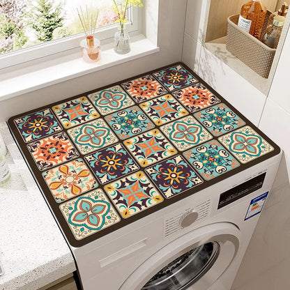 Decorative Kitchen Mat Waterproof Easy Clean Surface Protector - Fesara