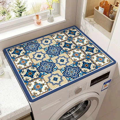 Decorative Kitchen Mat Waterproof Easy Clean Surface Protector