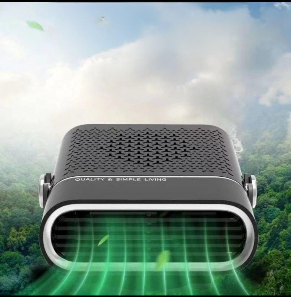 Portable 4-in-1 Car Ventilation Fan Heater