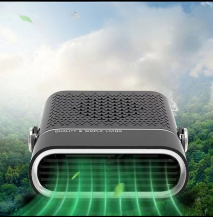 Portable 4-in-1 Car Ventilation Fan Heater