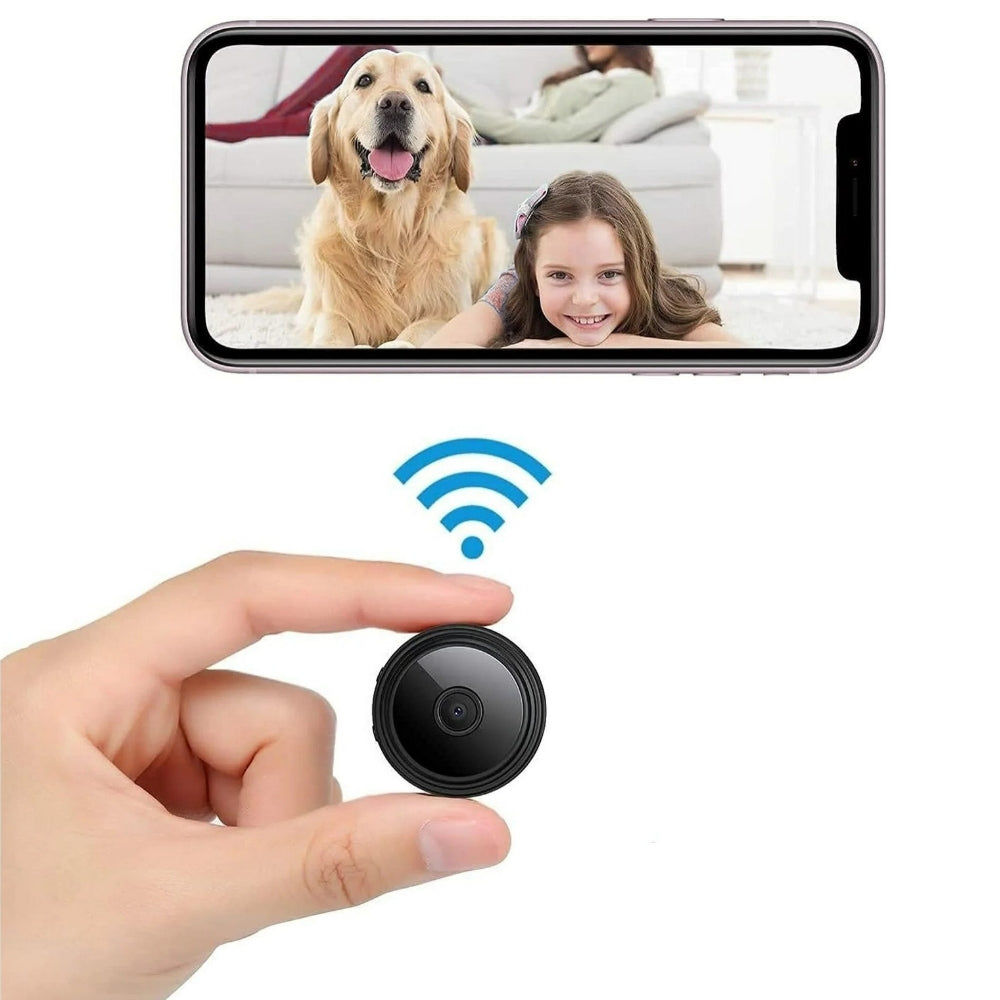 Compact Portable WiFi Security Camera - Fesara