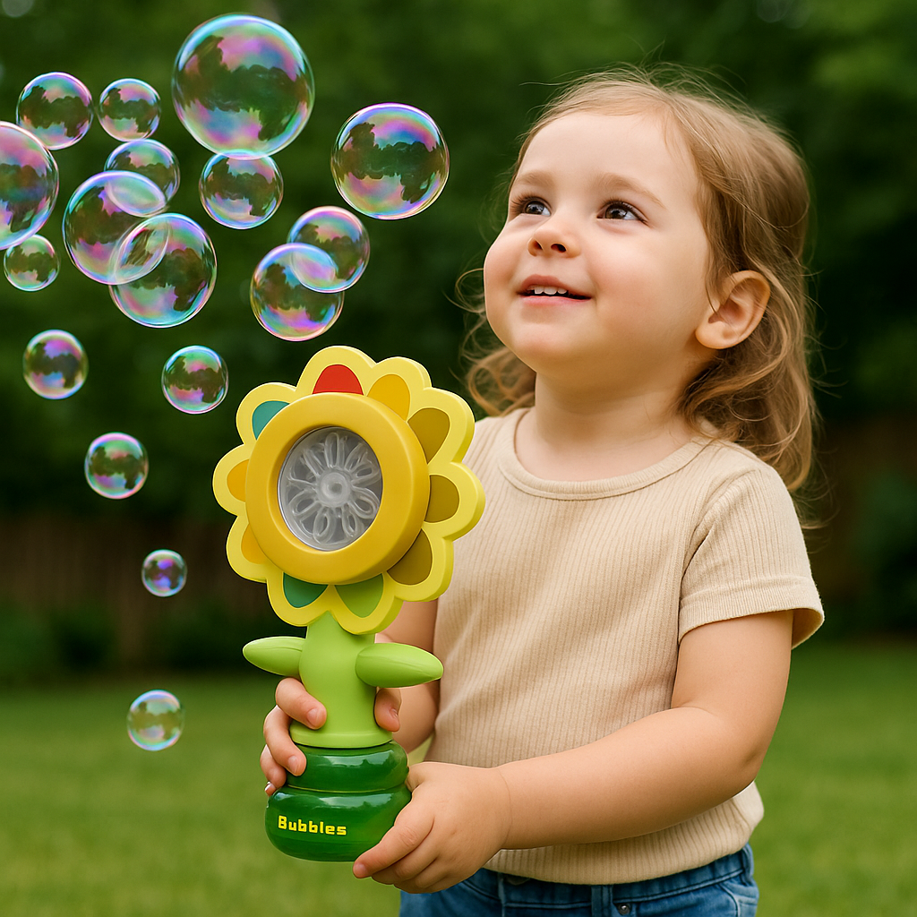 Fun Colorful Bubble Flower Kids Toy - Fesara
