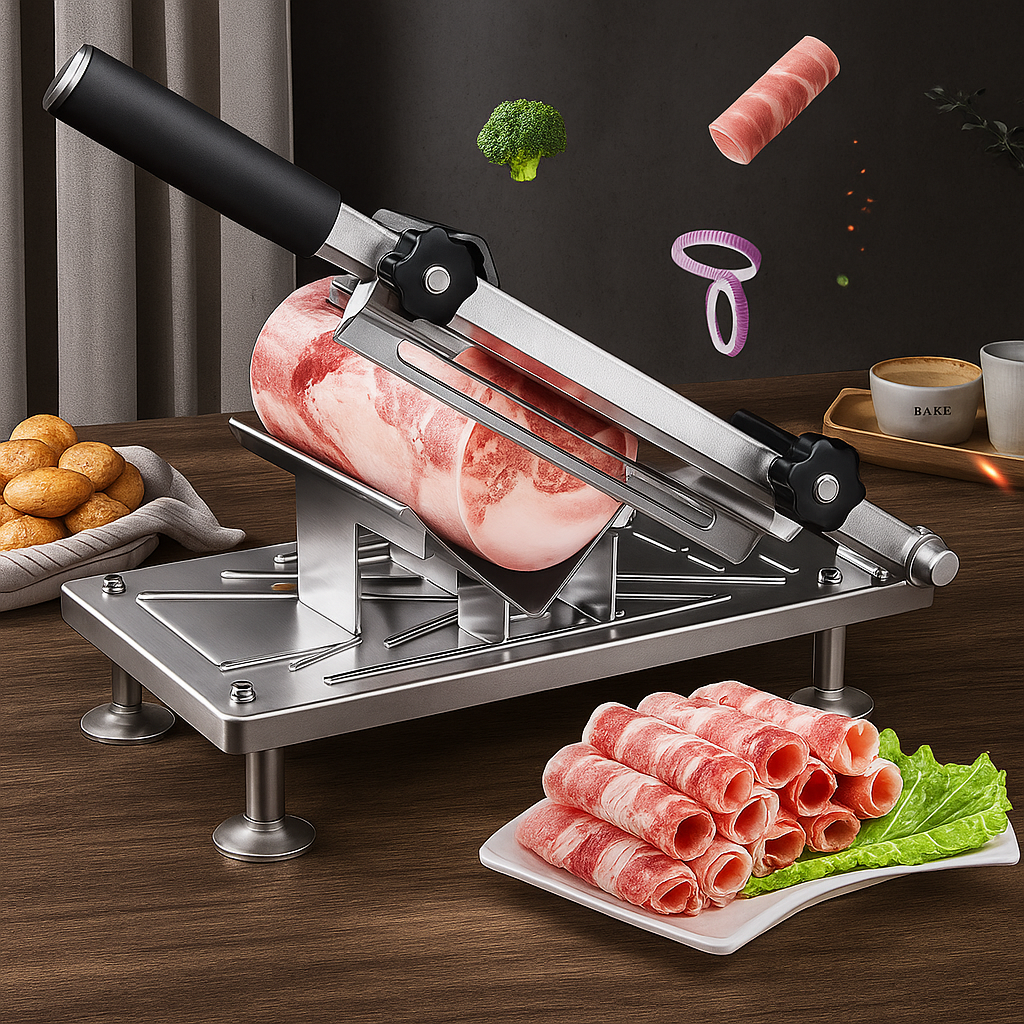 Easy Slice Stainless Steel Kitchen Slicer