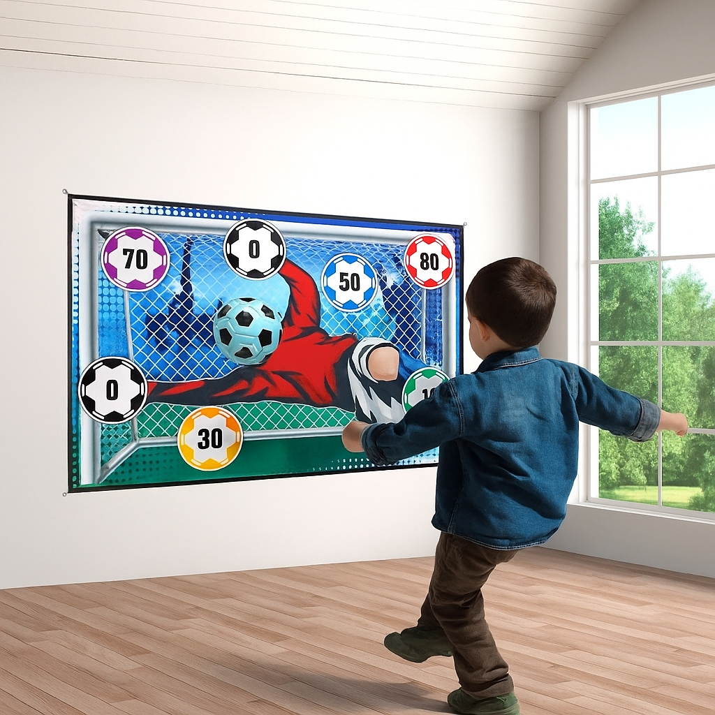 Durable Football Training Goal Wall for Home Practice - Fesara
