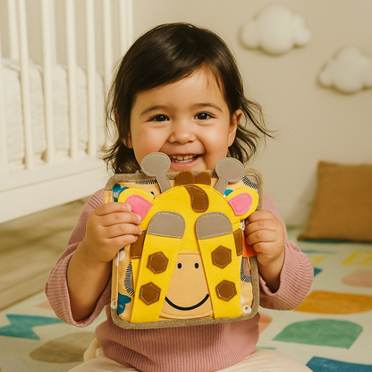 Educational Interactive Giraffe Children's Book
