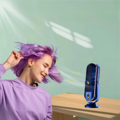 Portable Mini Desk Fan - Rechargeable USB Cooling