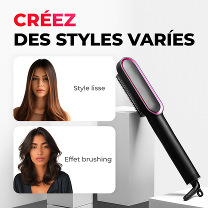 EasyGlide Hair Straightening Brush