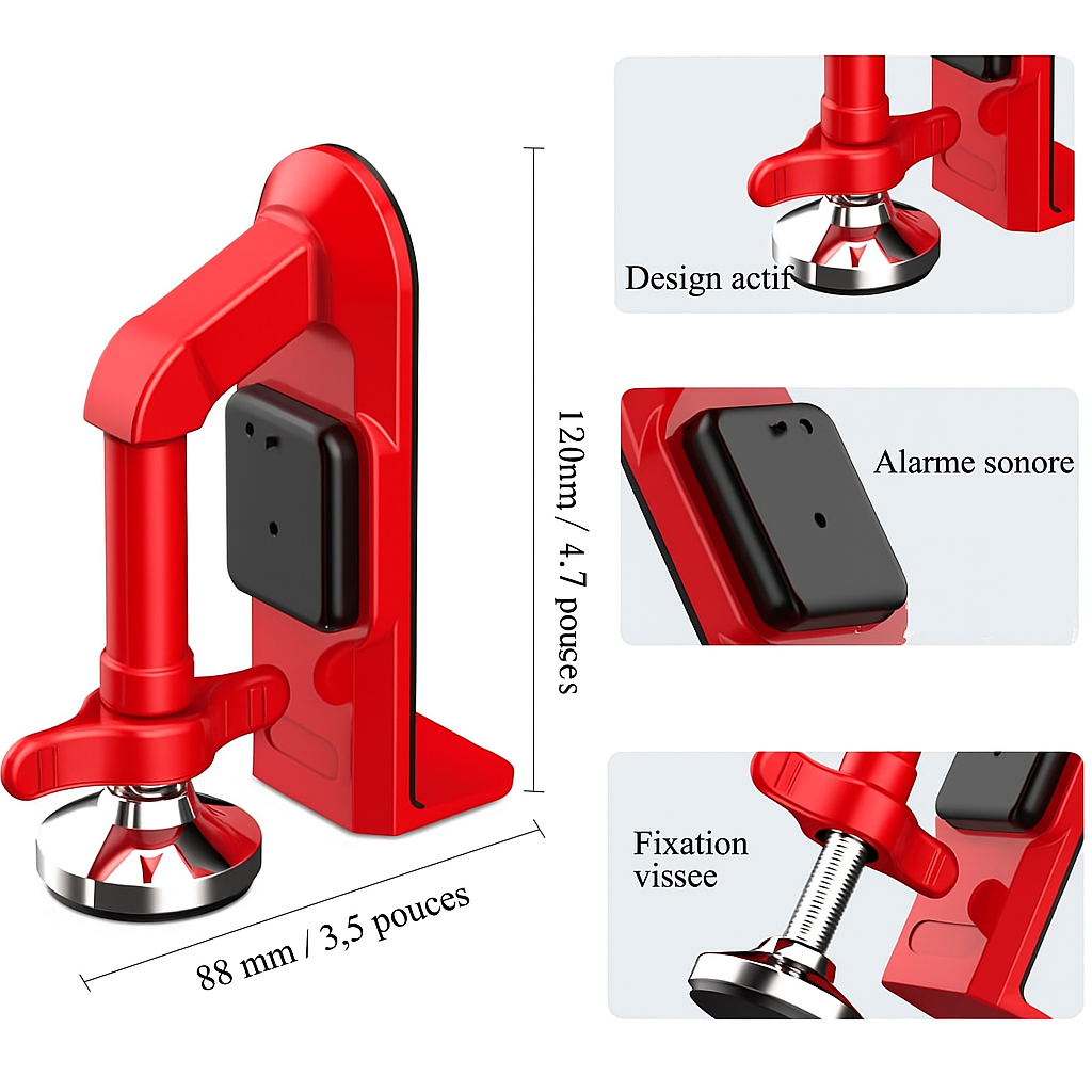 Compact Safety Gate Door Protector