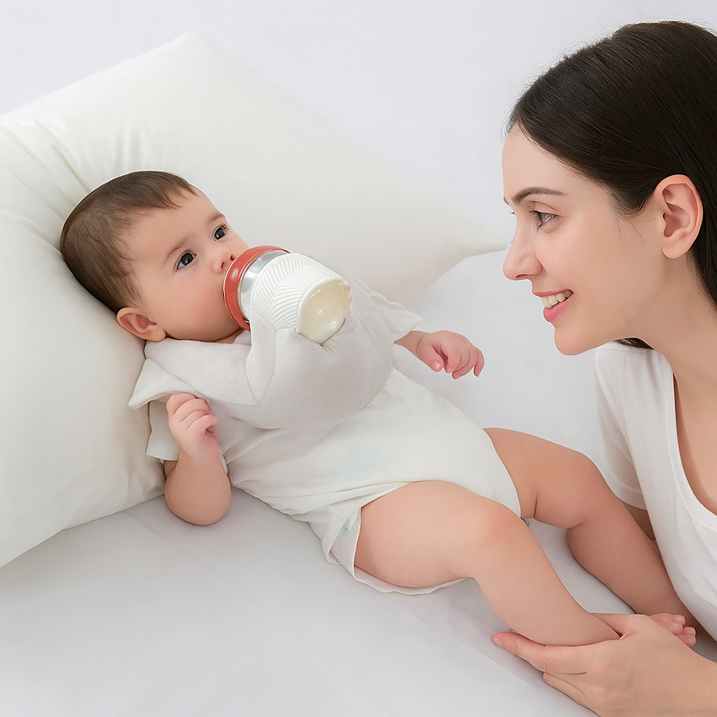 Comfortable Breastfeeding Support Pillow for Moms - Fesara