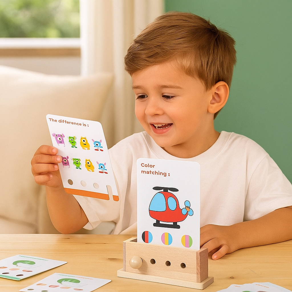 Fun Wooden Puzzle Toy for Kids Learning Development - Fesara