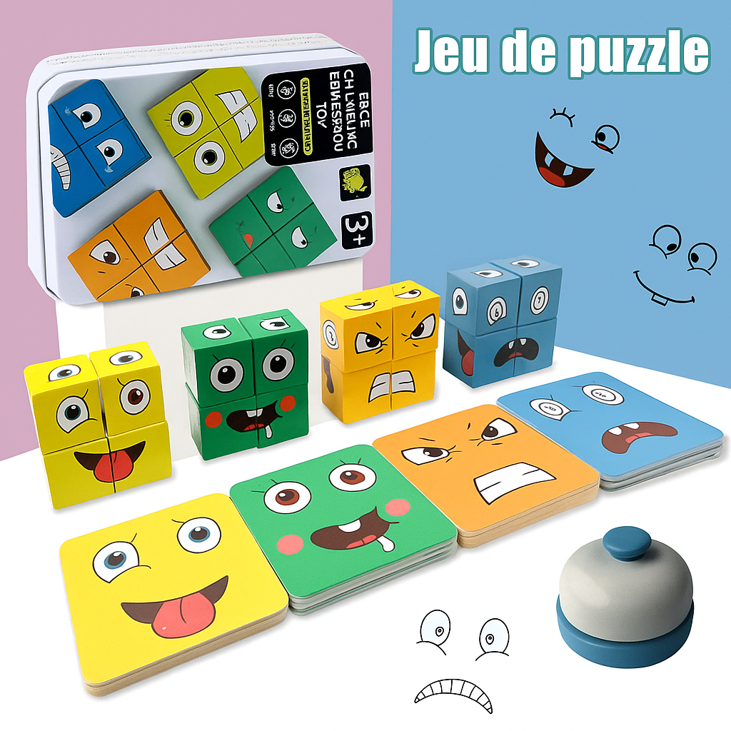 Colorful Building Block Toy Set