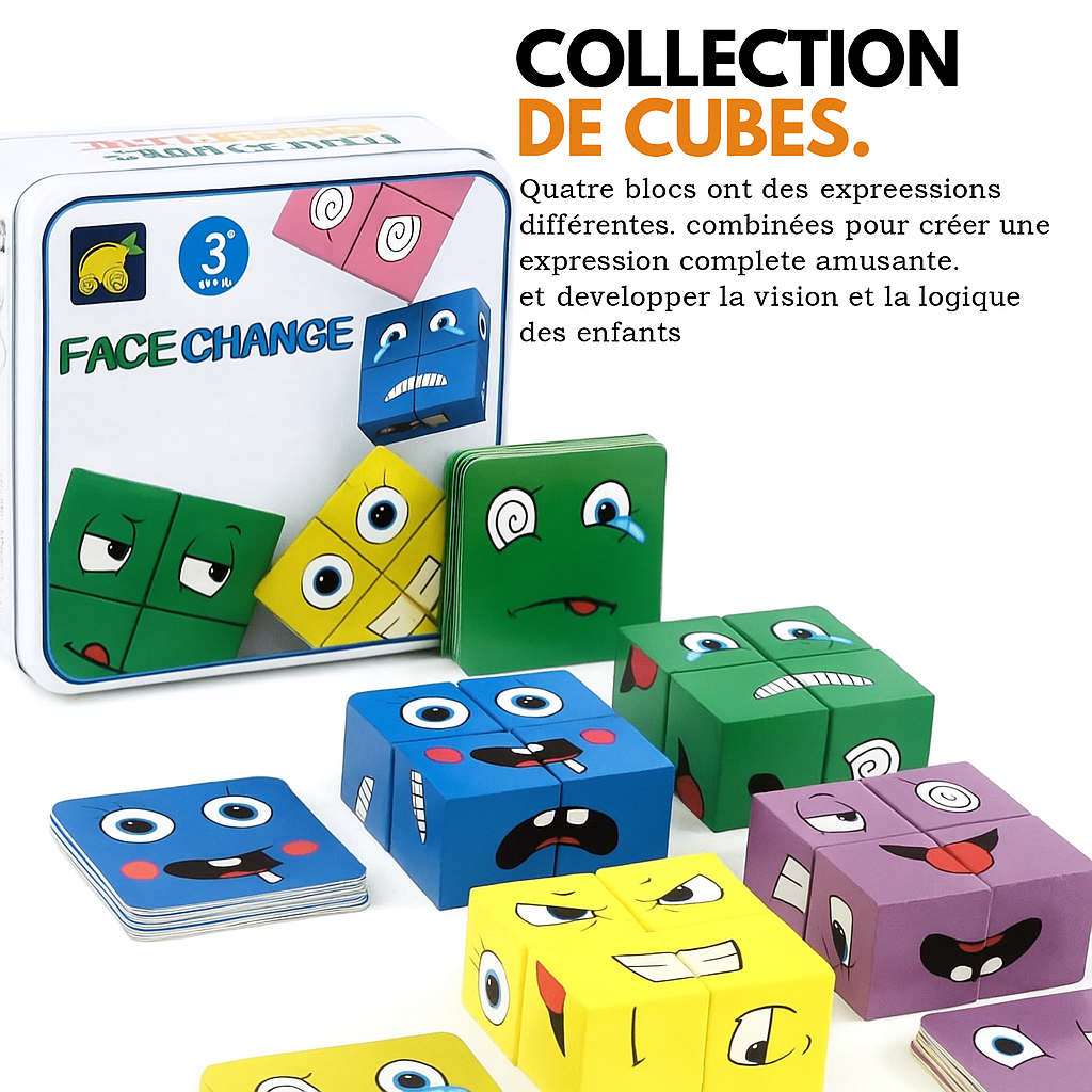 Colorful Building Block Toy Set