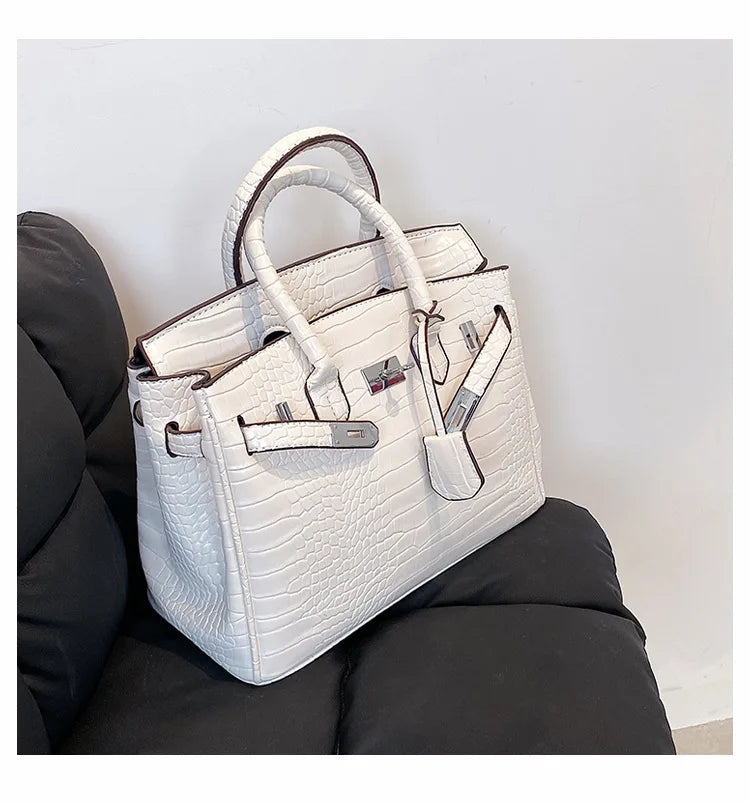 2025 Stone Texture Tote Bag for Women, Spacious Adjustable Shoulder Crossbody, Premium PU Pebbled Leather Commute Essentials 13