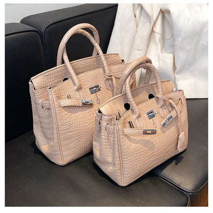 2025 Stone Texture Tote Bag for Women, Spacious Adjustable Shoulder Crossbody, Premium PU Pebbled Leather Commute Essentials 4