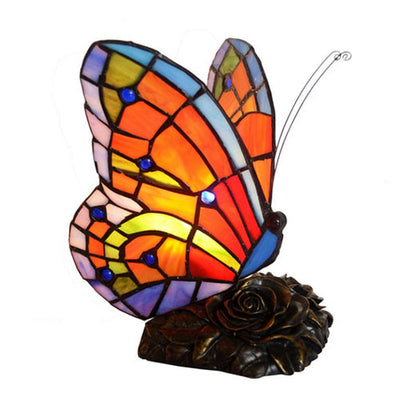 Soft Glow Table Lamp with Floral Design