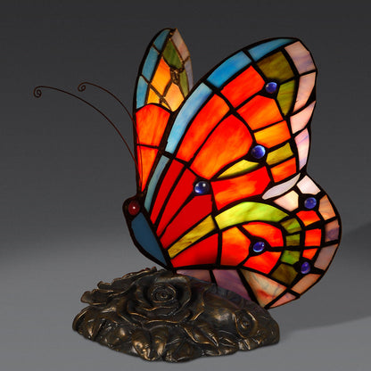 Soft Glow Table Lamp with Floral Design
