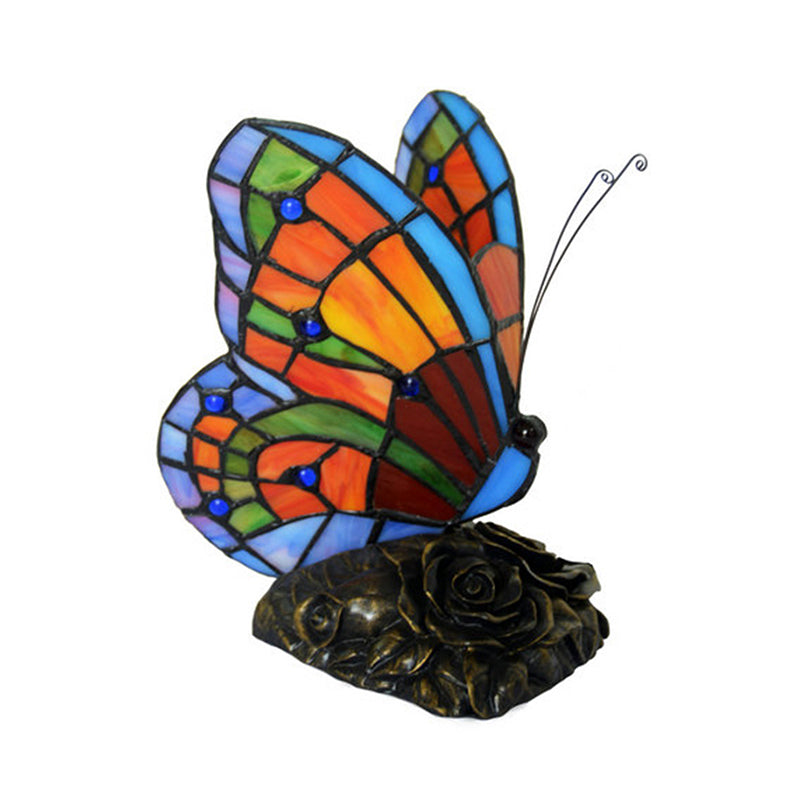 Soft Glow Table Lamp with Floral Design