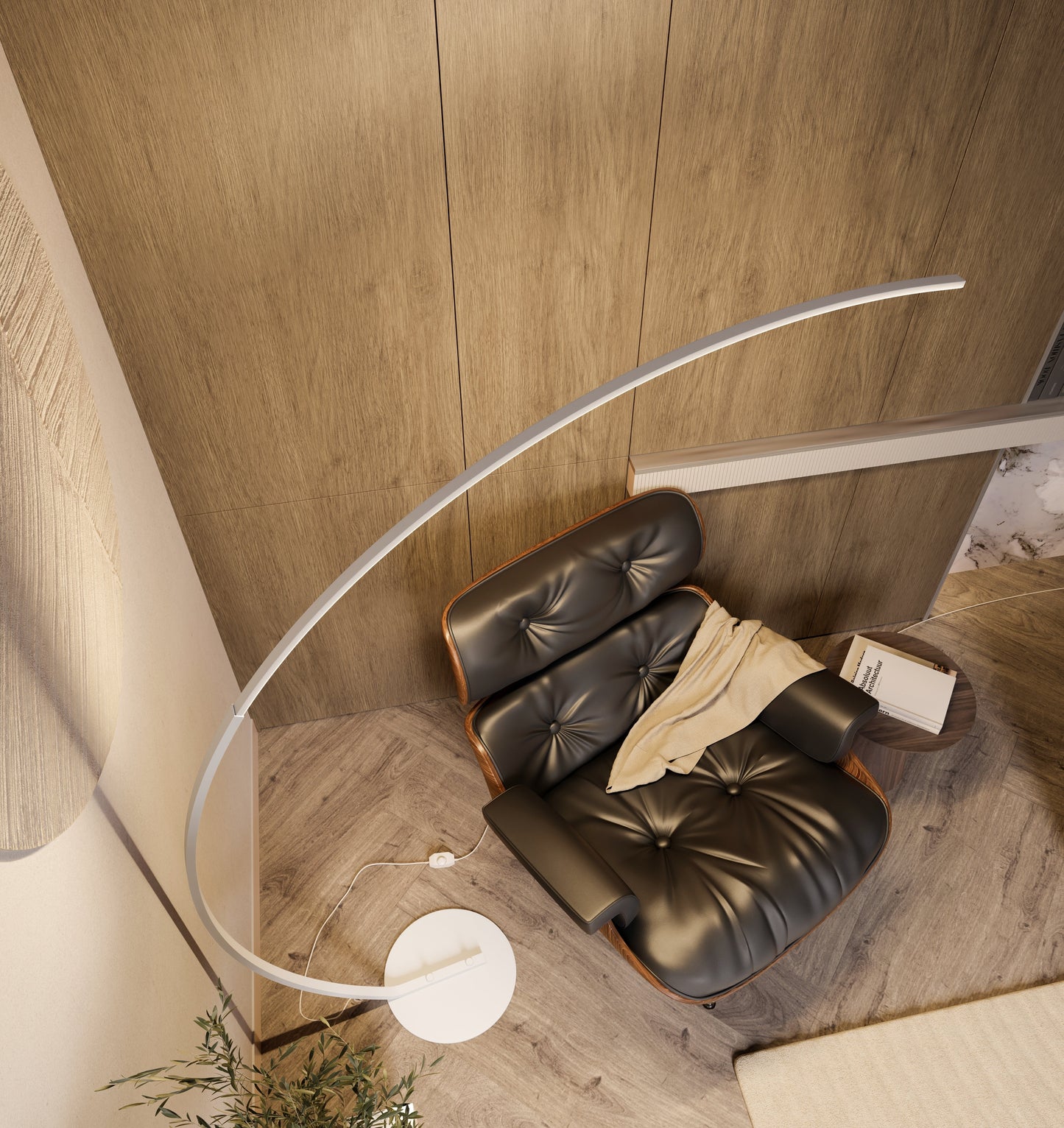 Bright Floor Lamp with Touch Control Switch