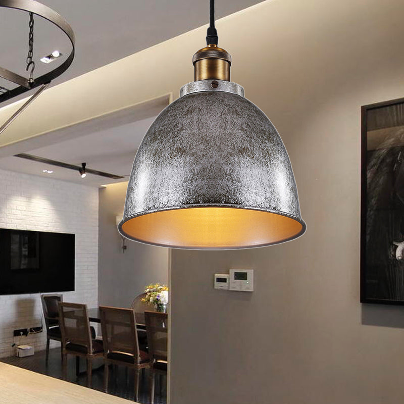 Rustic Metal Pendant Lamp