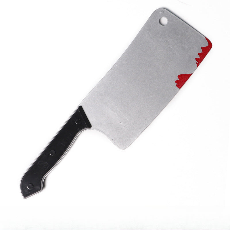 Scary Fake Blood Knife - Realistic Joke Prop