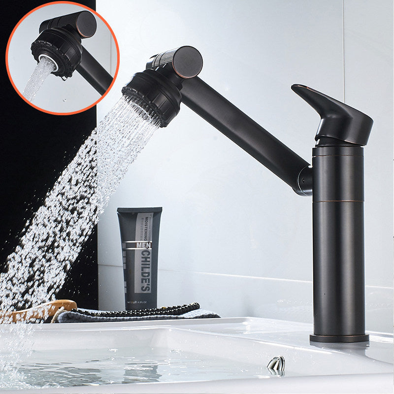 Stylish Bathroom Sink Faucet with Hot Cold Mixer